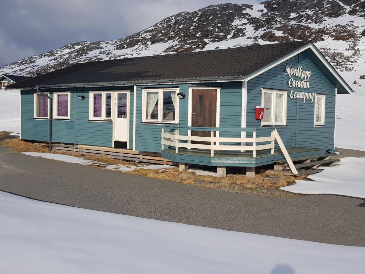 诺德卡普大篷车露营酒店 Skarsvåg 外观 照片